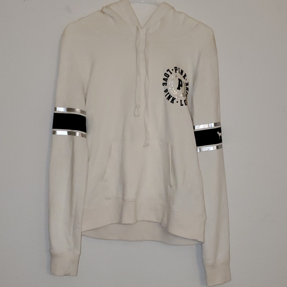 VS PINK white-cream hoodie